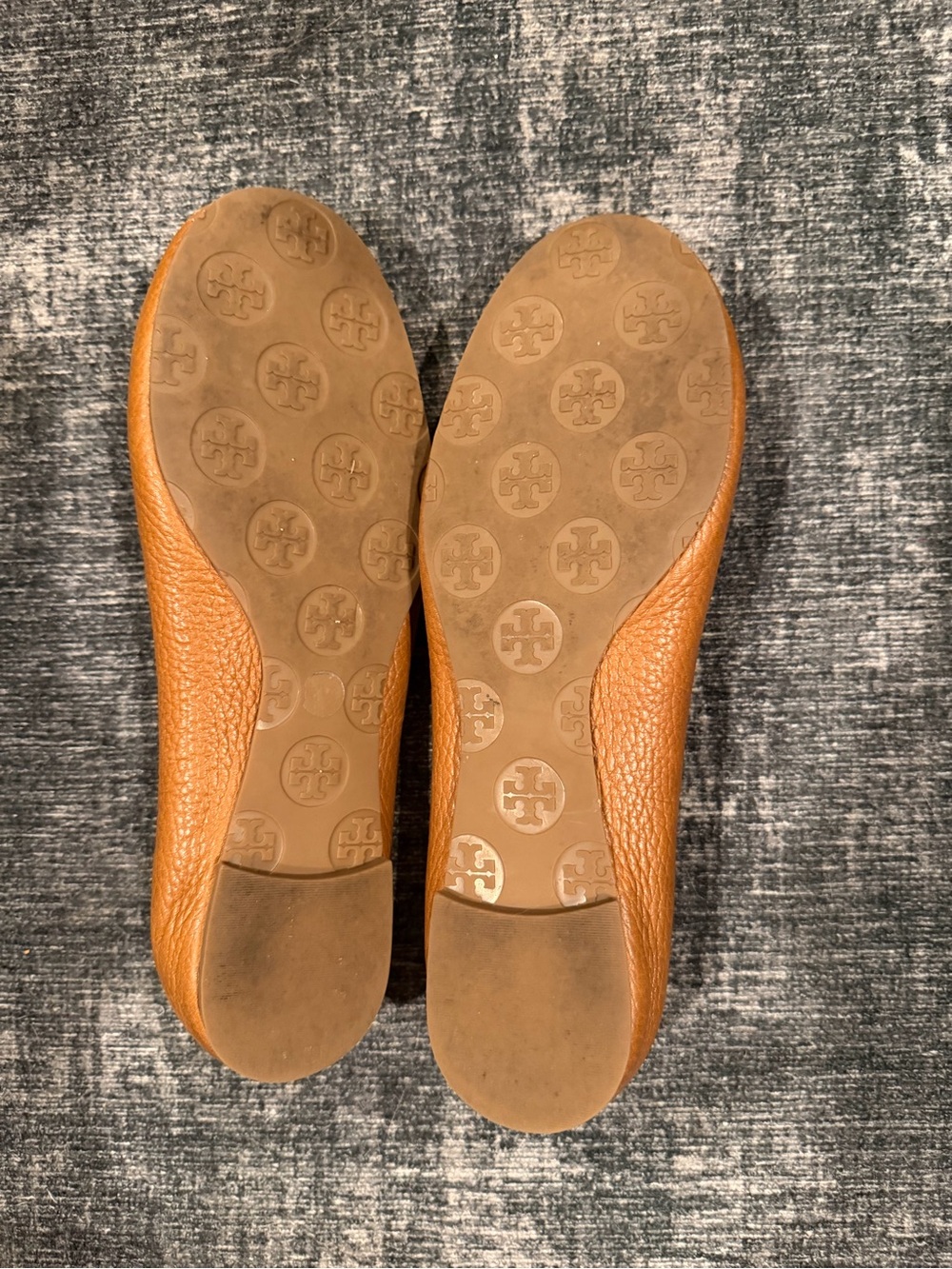 Used Tory Burch Reva Ballet Flats size 5 - Picture 3 of 6